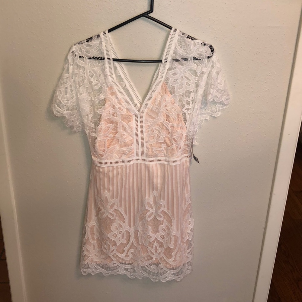 NWT White Lace Dress